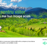 A doua etapă a programului Verde pentru viitor, finanțată de Fundația OMV Petrom cu 2,4 mil. euro