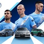 Flotă auto BYD și DENZA pentru clubul de fotbal Manchester City din Premier League